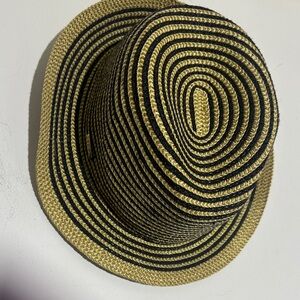 Elegant Black and Tan Women's Hat